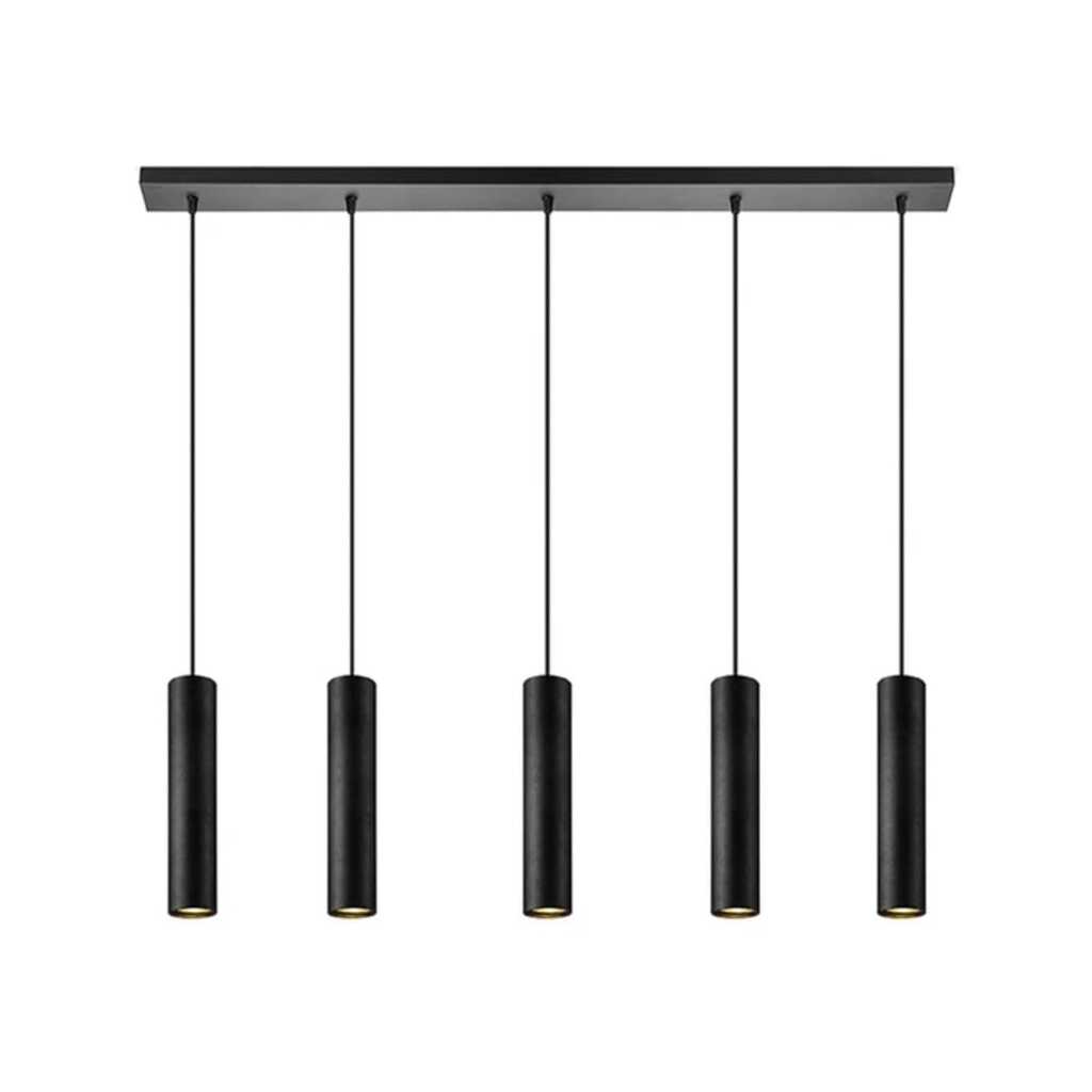 MYLİGHTS masa üstü ada üstü 120 cm metal modern led avize os-ram led ampul 3000k 