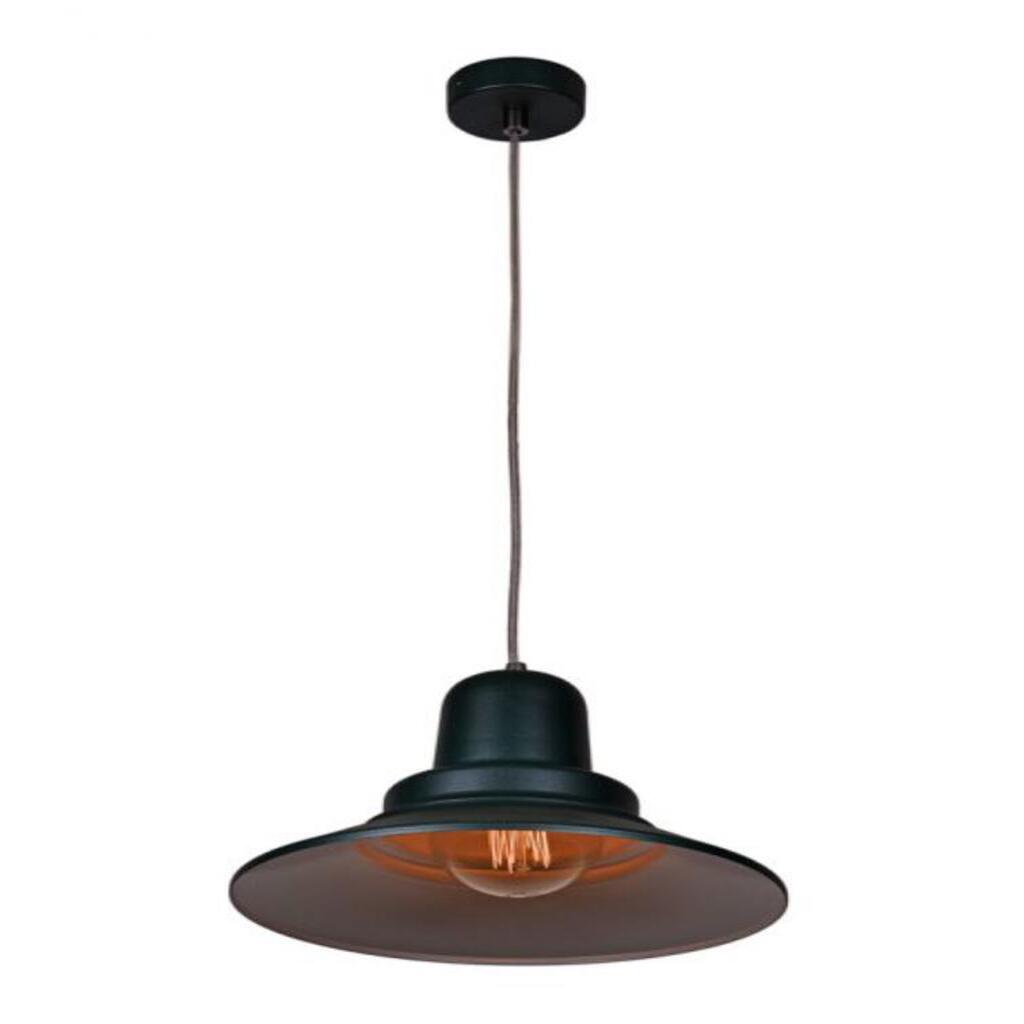 MYLİGHTS RETRO RUSTİK SİYAH İÇİ BEYAZ METAL SARKIT AVİZE