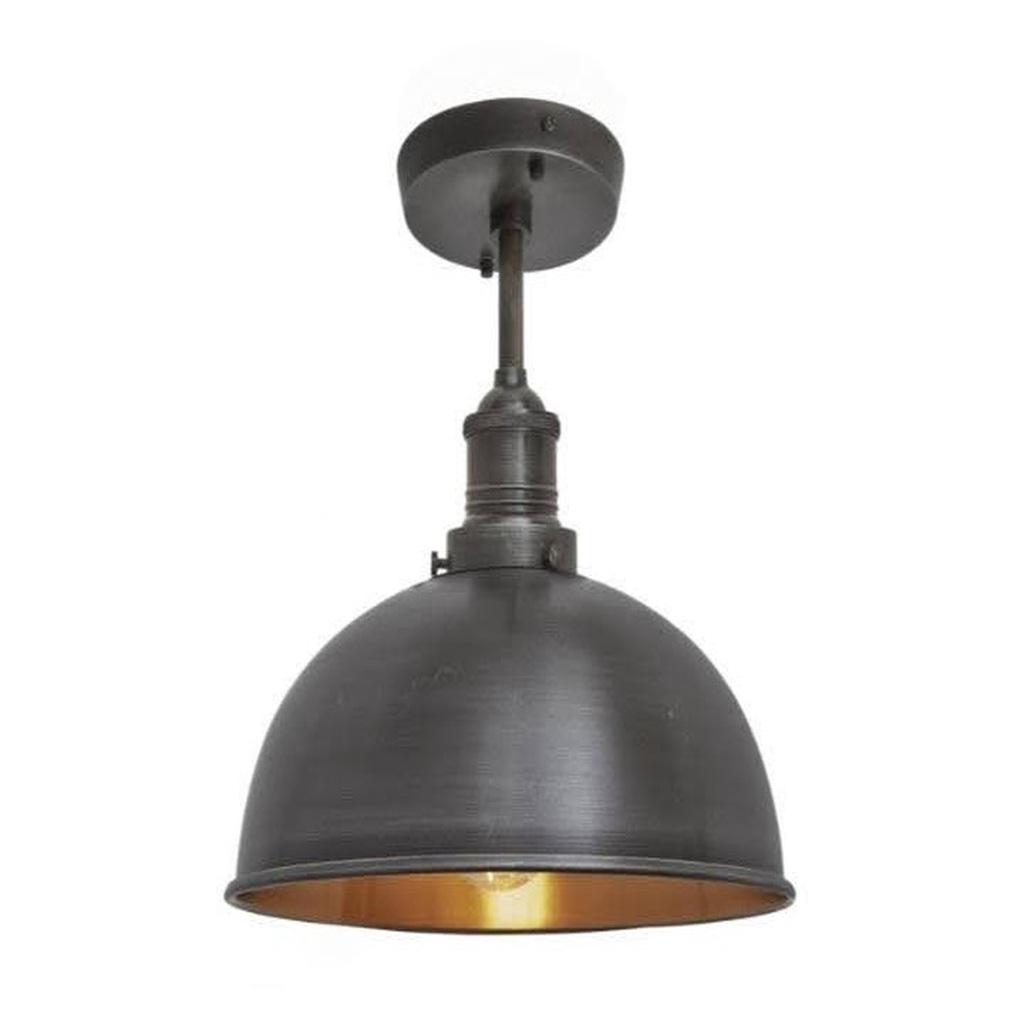 MYLİGHTS RETRO RUSTİK TAVAN AVİZE RUSTİK AVİZE MAT SİYAH 30CM