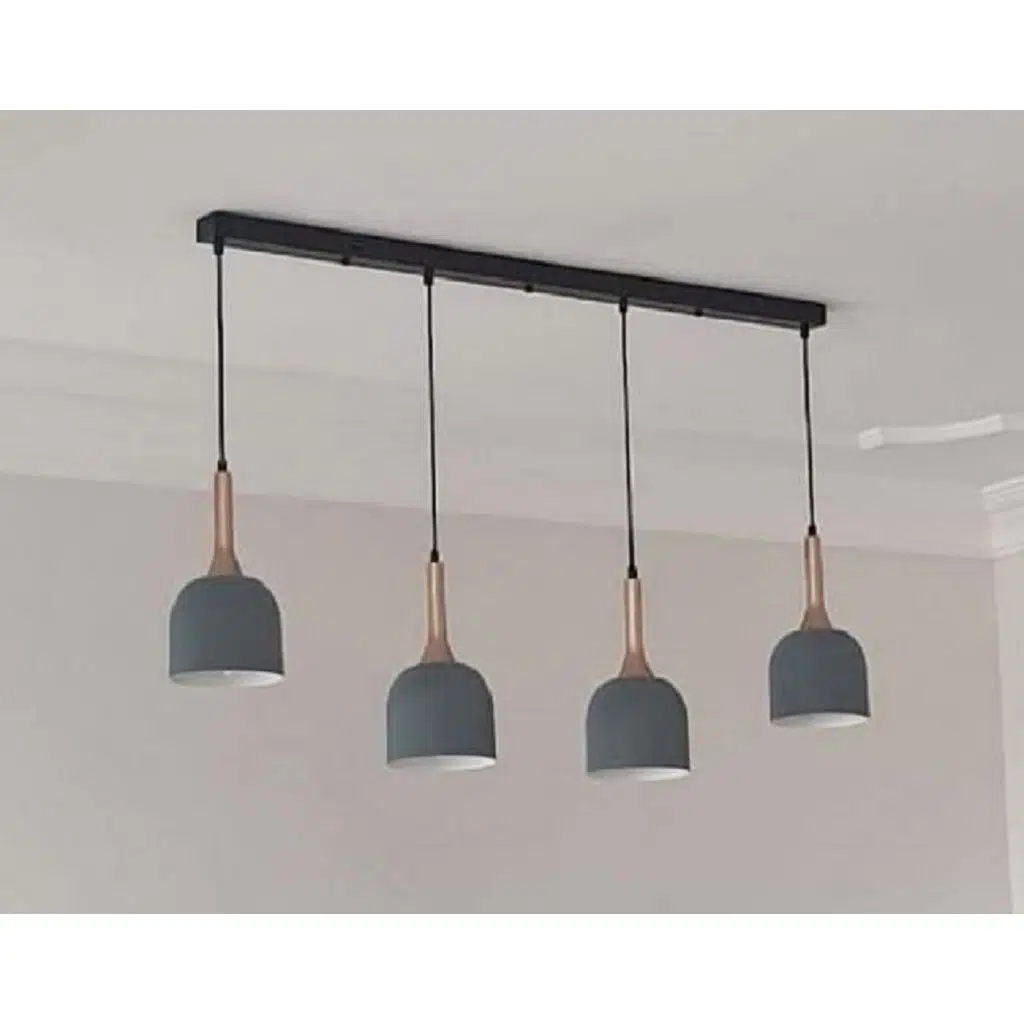 MYLİGHTS RETRO RUSTİK VİNTAGE METAL SARKIT MASA ÜSTÜ AVİZE 120 CM TABAN