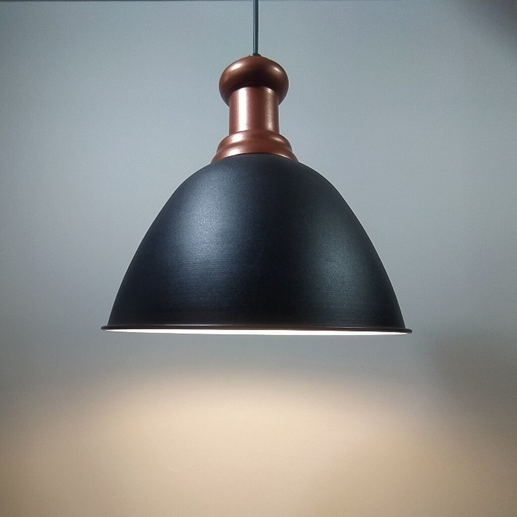 MYLİGHTS RETRO RUSTİK VİNTAGE METAL SARKIT TEKLİ AVİZE BAKIR ASKILI