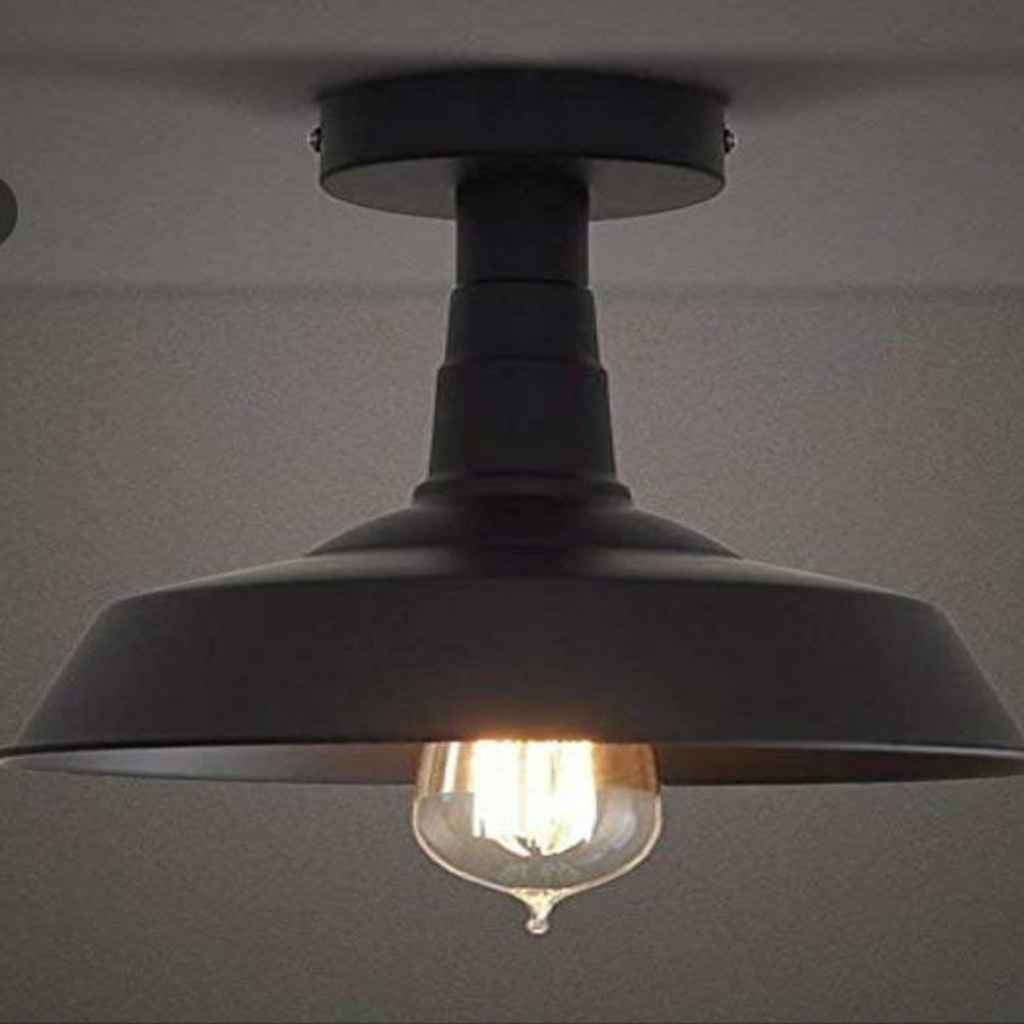 MYLİGHTS RETRO TAVAN AVİZE METAL SARKIT 30 CM RUSTİK AVİZE