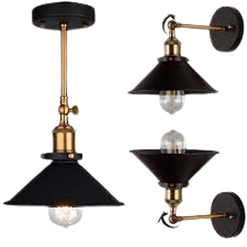 Mylights Retro Tavan ve Duvar Aplik Armatür 23cm En