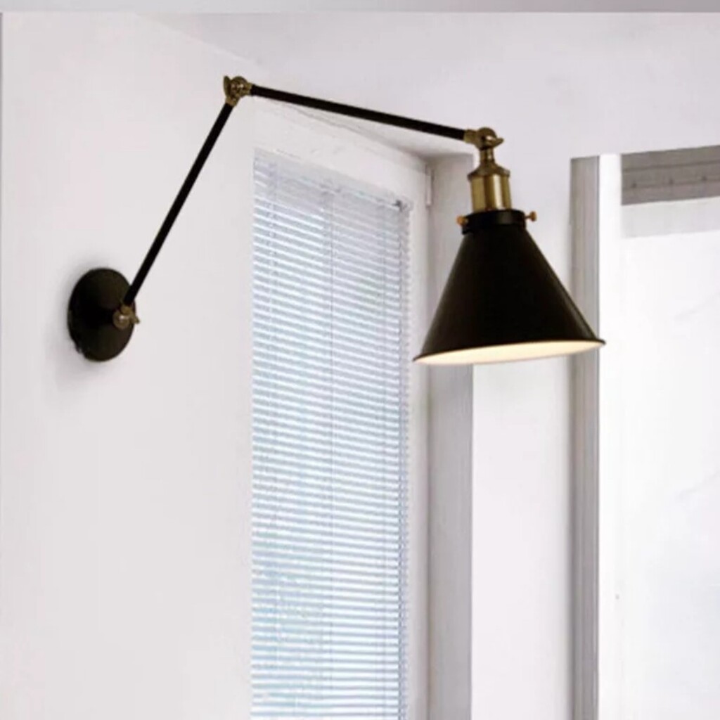 MYLİGHTS RETRO ÜÇ MAFSALI HAREKETLİ RUSTİK APLİK AKROBAT APLİK