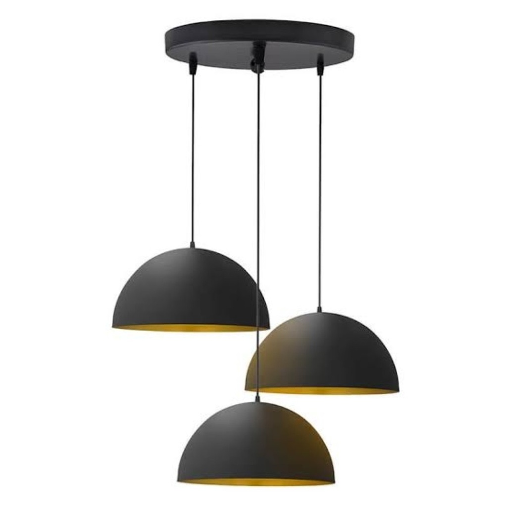 MYLİGHTS RETRO ÜÇLÜ METAL SARKIT AVİZE RUSTİK AVİZE 