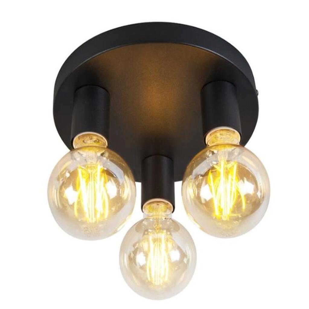 MYLİGHTS RETRO ÜÇLÜ PLOFONYER TAVAN AVİZE 30CM