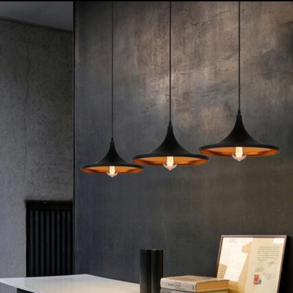 Mylights retro üçlü rustik vintage masa üstü sarkıt avize 120 taban 