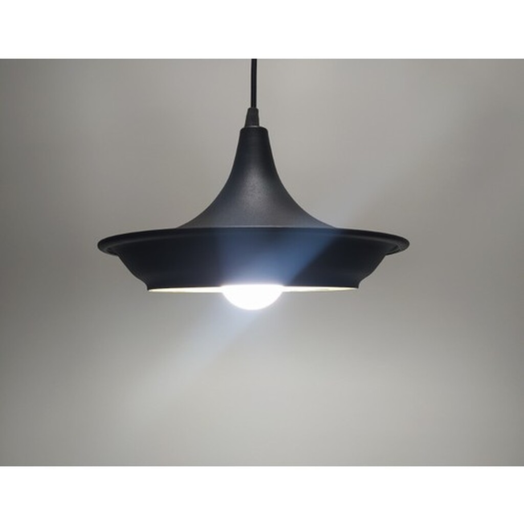 Mylights Retro Vintage 2 Metal Sarkıt Avize Siyah Içi Beyaz