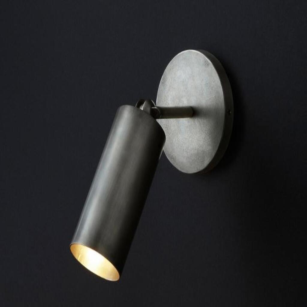 mylights retro vintage led spot sıva üsüt aplik hareketli mafsalı led ampul gün ışığı dahildir