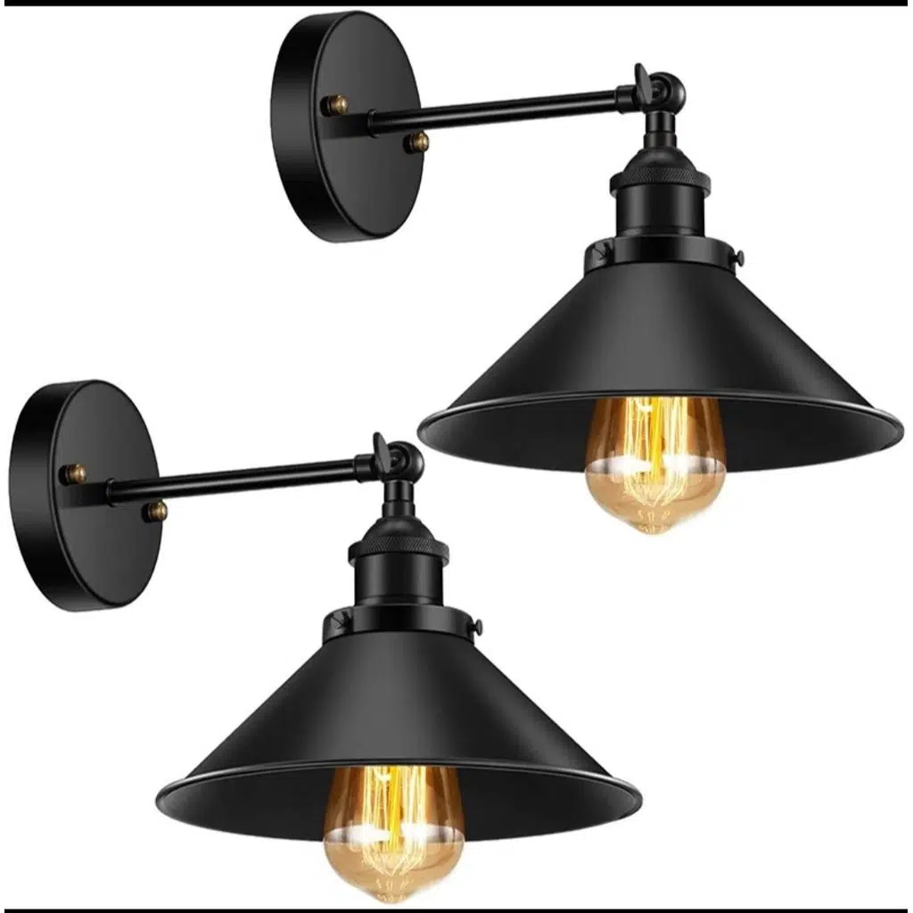 MYLİGHTS RETRO VİNTAGE MAFSALI APLİK DUVAR LAMBASI HAREKETLİ APLİK 22 CM EN TEK FİYATIDIR