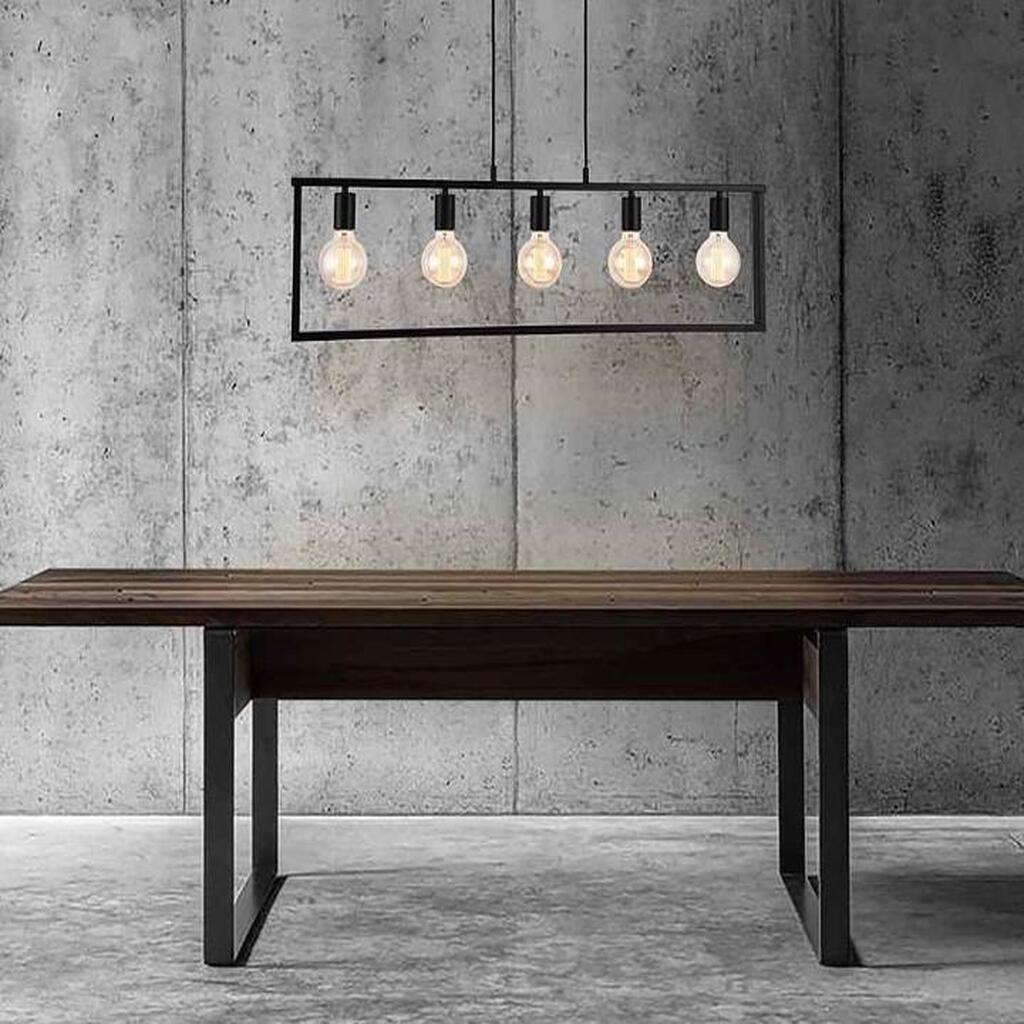 MYLİGHTS RETRO VİNTAGE MASA ÜSTÜ METAL SARKIT AVİZE RUSTİK SARKIT EN 100 CM