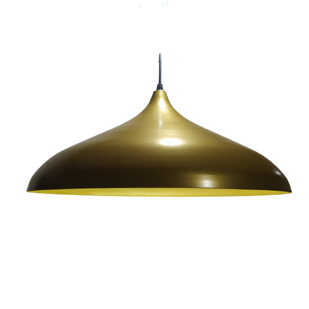 MYLİGHTS RETROM RUSTİK METAL SARKIT AVİZE MAT ALTIN 45CM EN