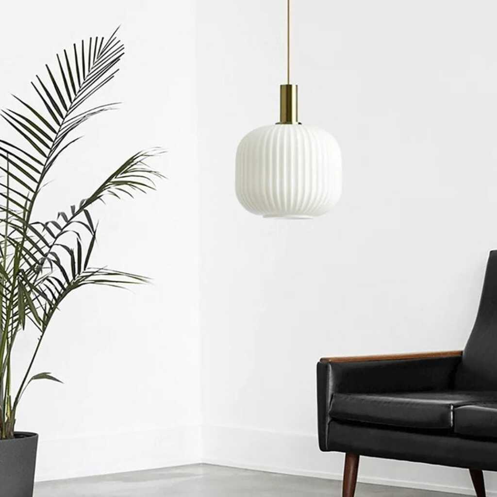 MYLİGHTS OPAL SARKIT AVİZE 20CM BRONZ ASKILI SPOR TEKLİ AVİZE