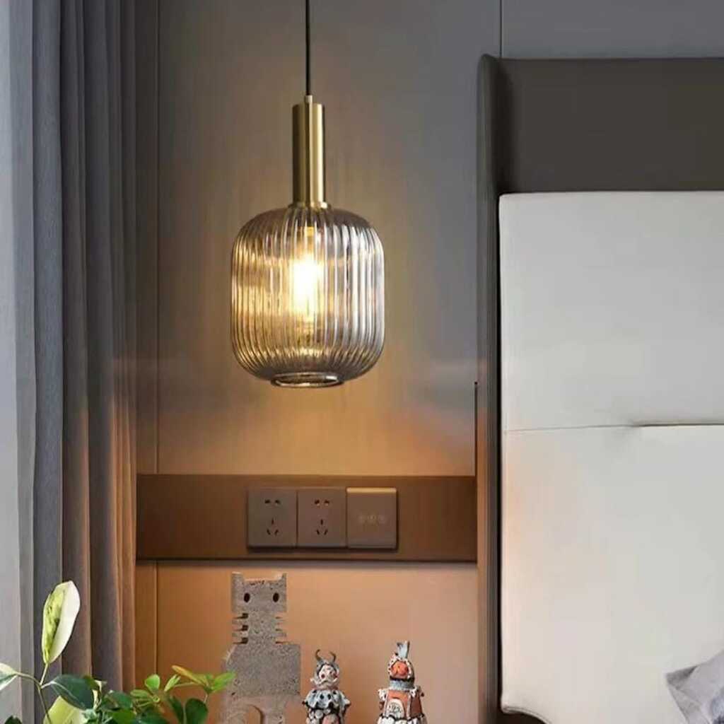 MYLİGHTS RUSTİK VİNTAGE FÜME TEKLİ SARKIT AVİZE 20CM 