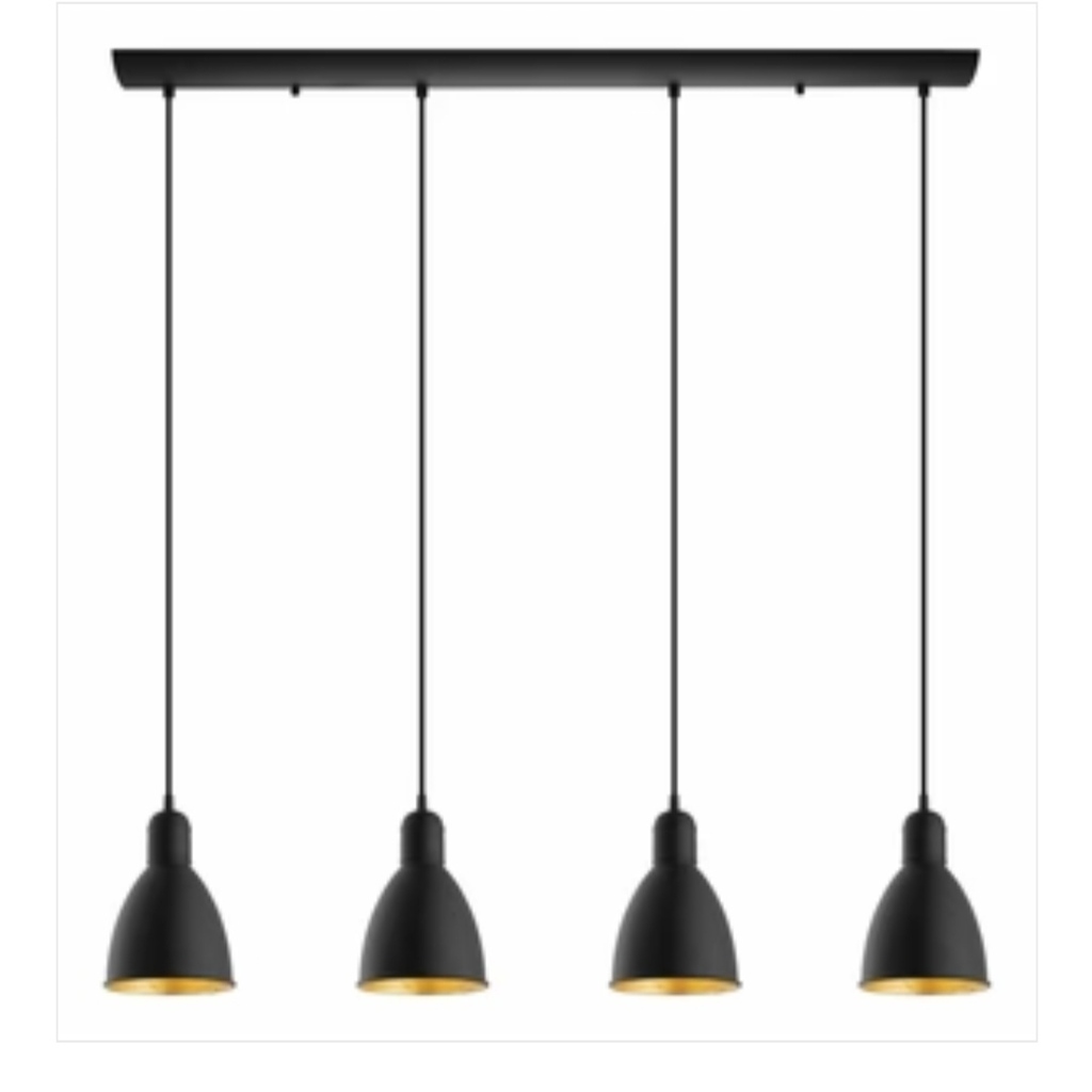 MYLİGHTS RUSTİK VİNTAGE dörtlü masa üstü sarkıt avize 100 cm 