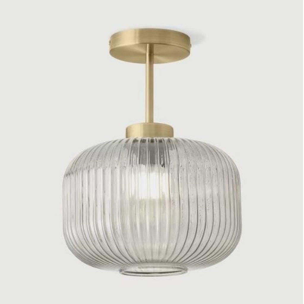 my lights rustik vintage şeffaf camlı tavan avize en 20cm 