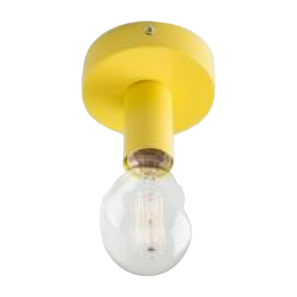 mylights sarı duvar tavan aplik armatür e 27 duylu en 10 cm