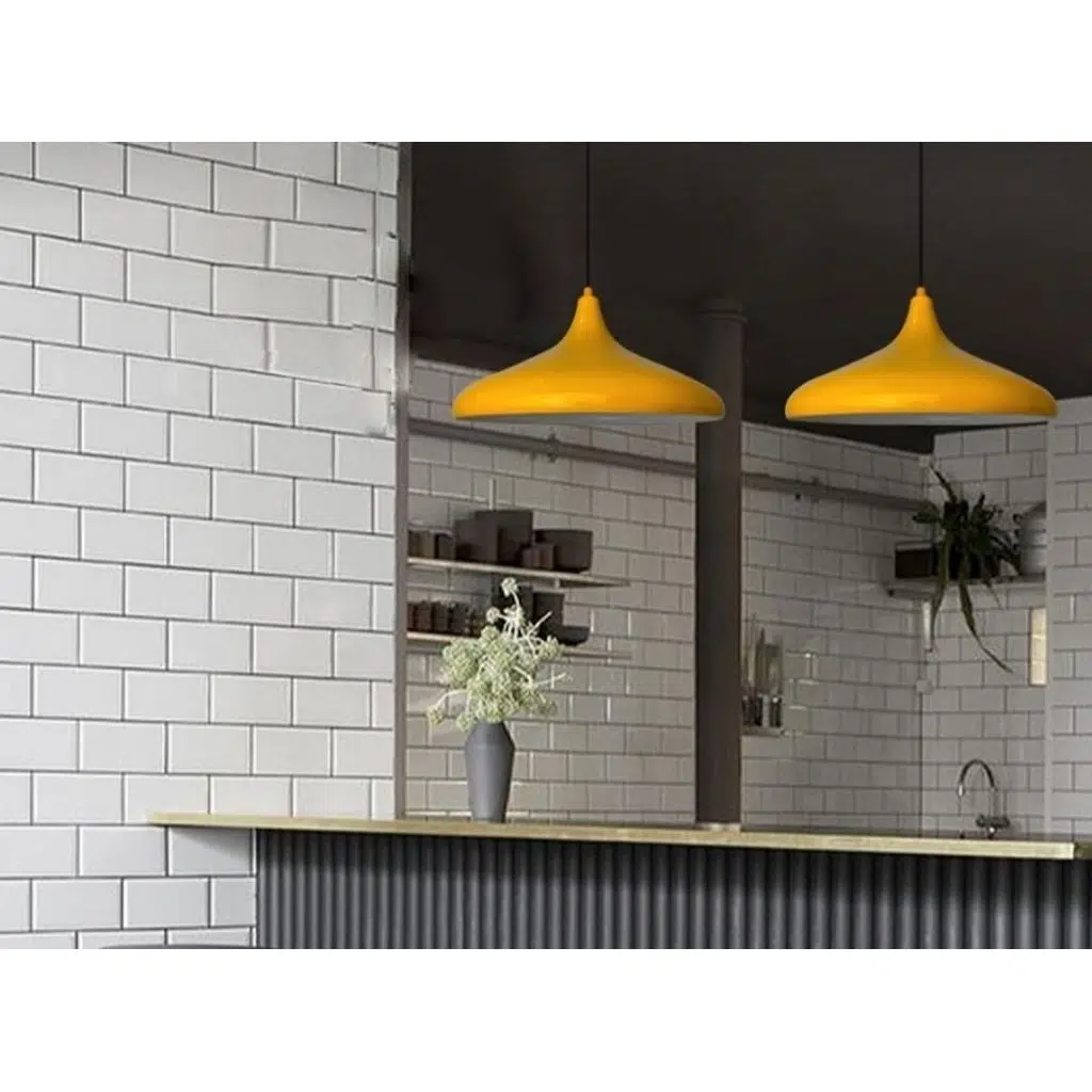 MYLİGHTS SARI METAL SARKIT AVİZE 35CM TEK FİYATIDIR