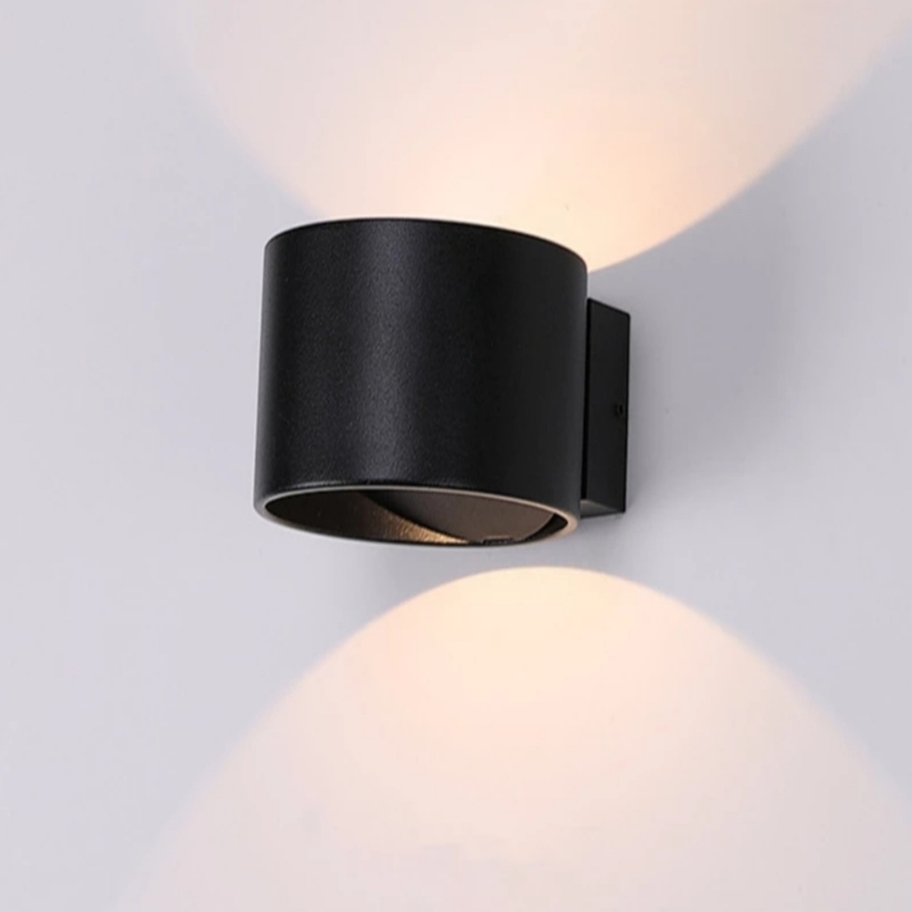 MYLİGHTS SİYAH ÇİFT YÖNLÜ LED APLİK BEYAZ G9 LED AMPUL DAHİL