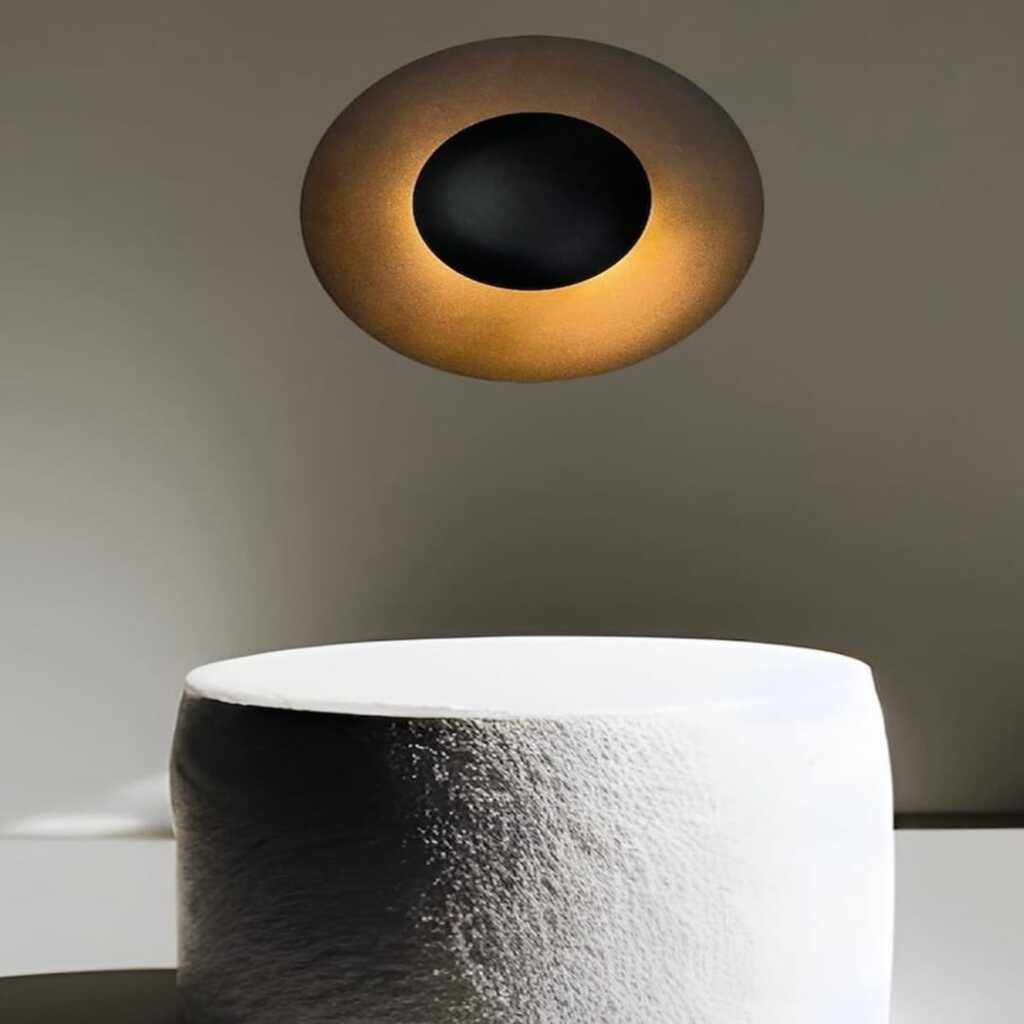 MYLİGHTS siyah en direk aplik avize gece lambası duvar tavan avize 