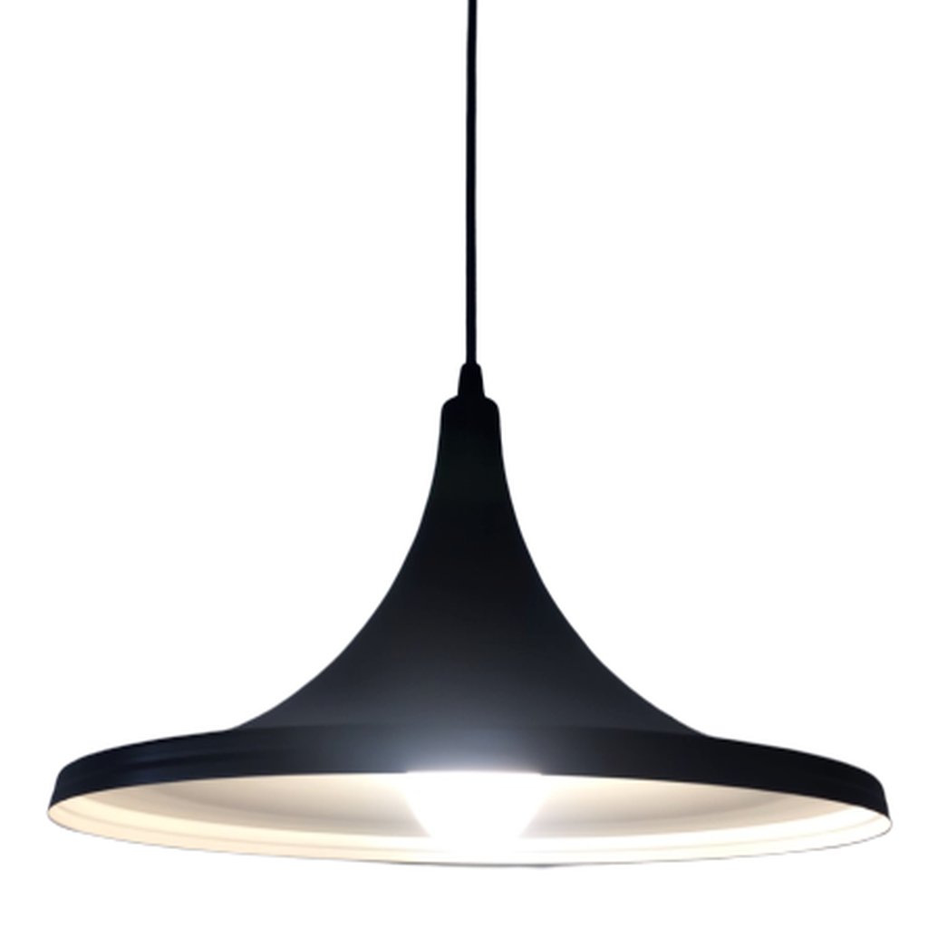 MYLİGHTS SİYAH İÇİ BEYAZ METAL SARKIT AVİZE