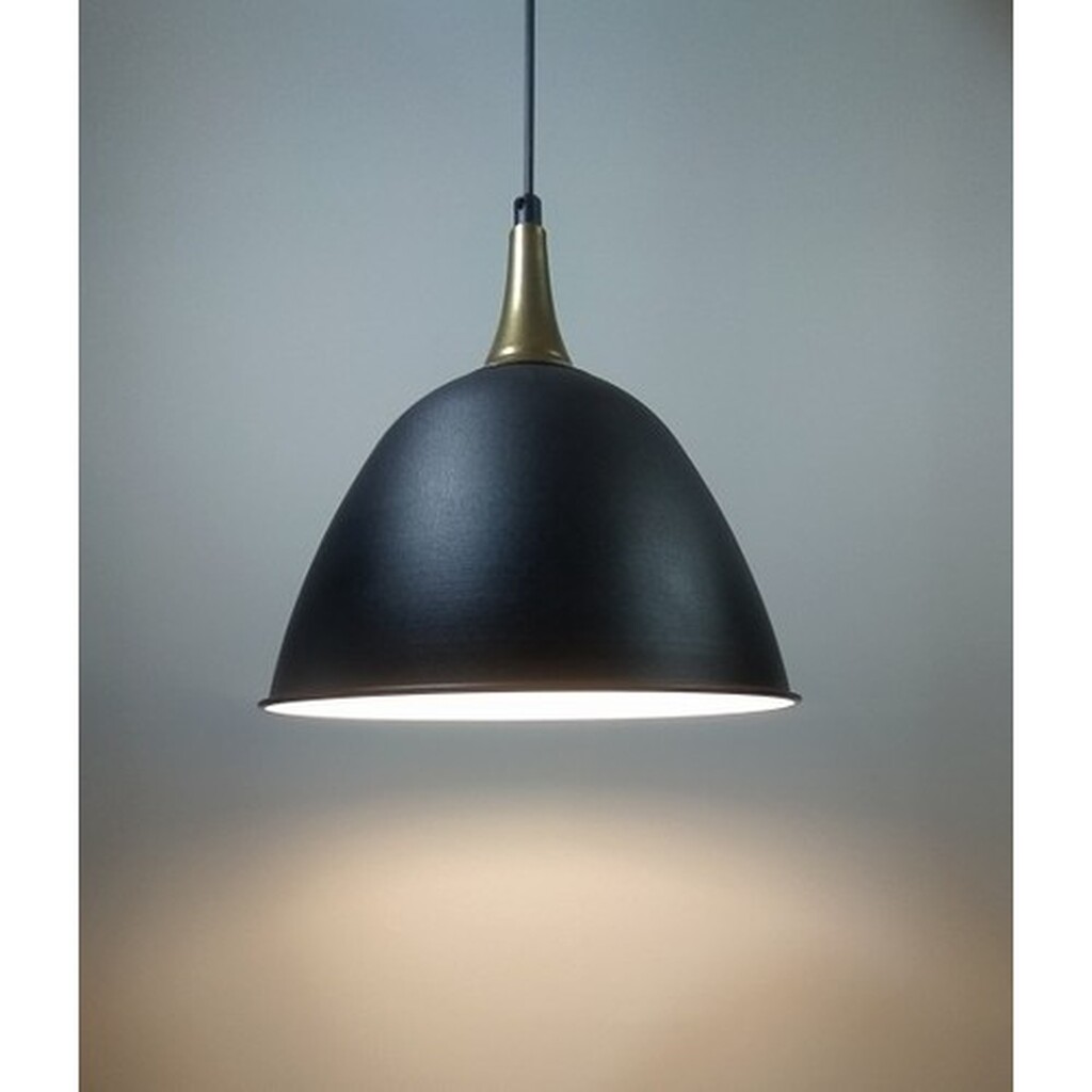 mylights Siyah Içi Beyaz Vintage Metal Sarkıtlar