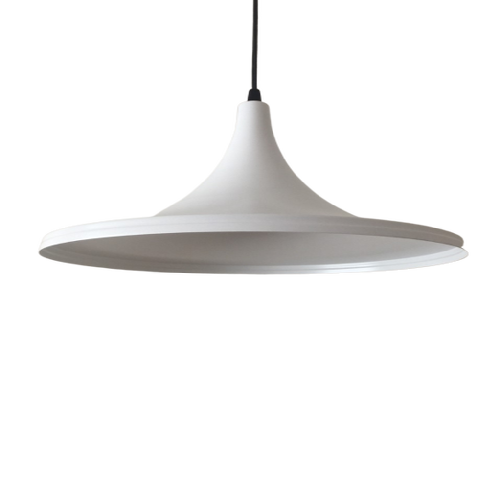 MYLİGHTS SPOR BEYAZ İÇİ BEYAZ METAL SARKIT AVİZE 36CM EN