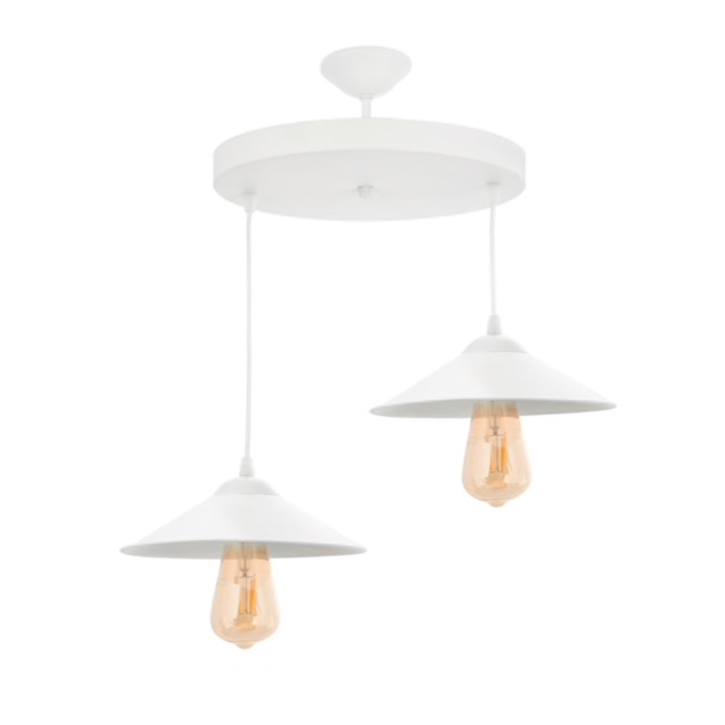 MYLİGHTS SPOR MODERN BEYAZ 2Lİ SARKIT AVİZE