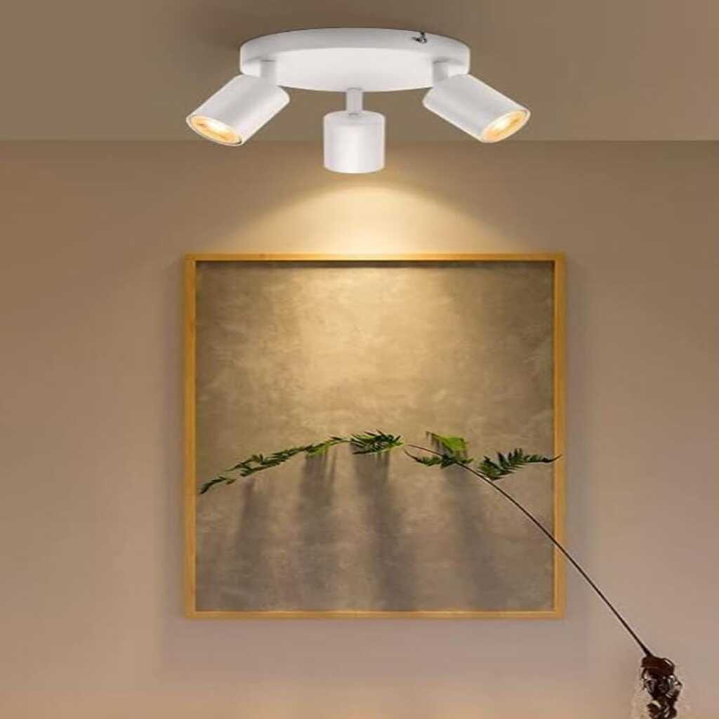 MYLİGHTS SPOR MODERN ÜÇLÜ LED AVİZE SPOT PLOFONYER HAREKETLİ AVİZE