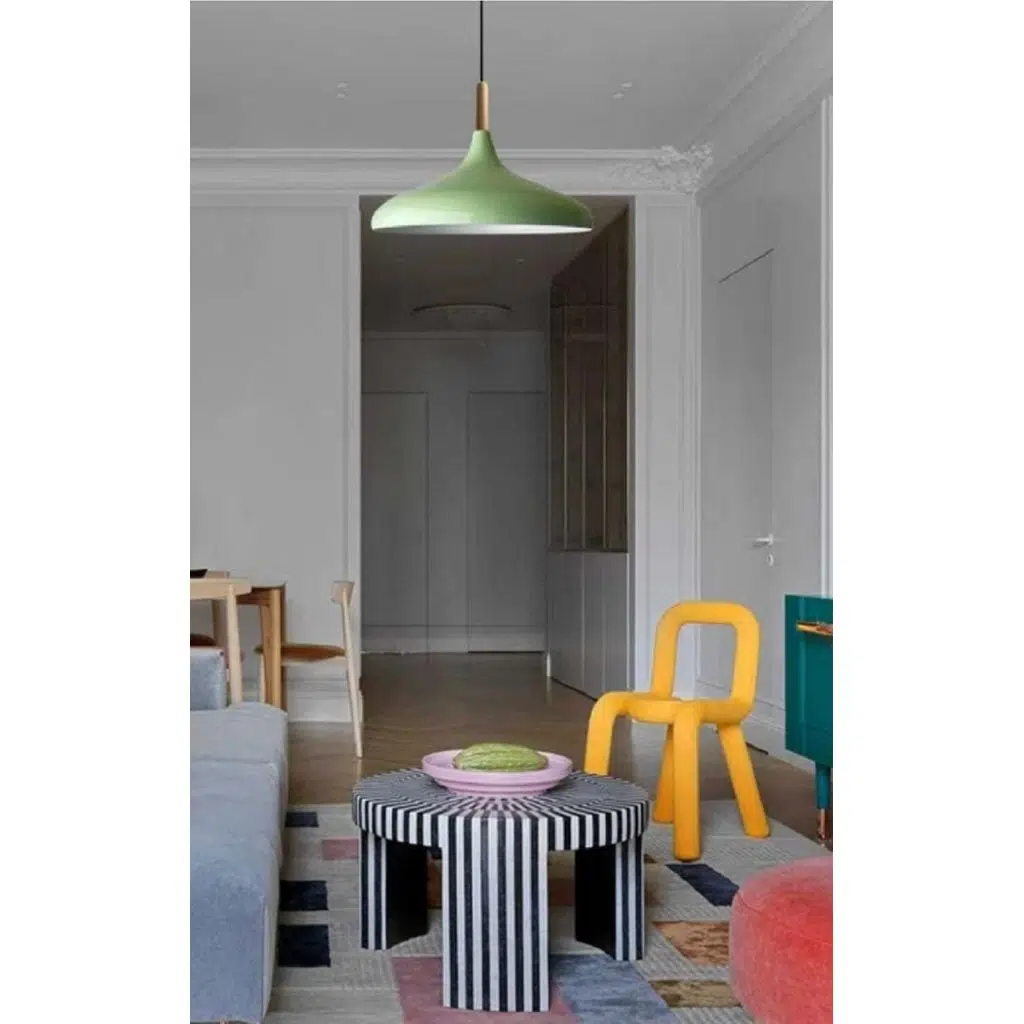 mylights tek fiyatıdır metal yeşil sarkıt avize modern spor avize 35cm salon mutfak koridor cafe restorant yatak odası 