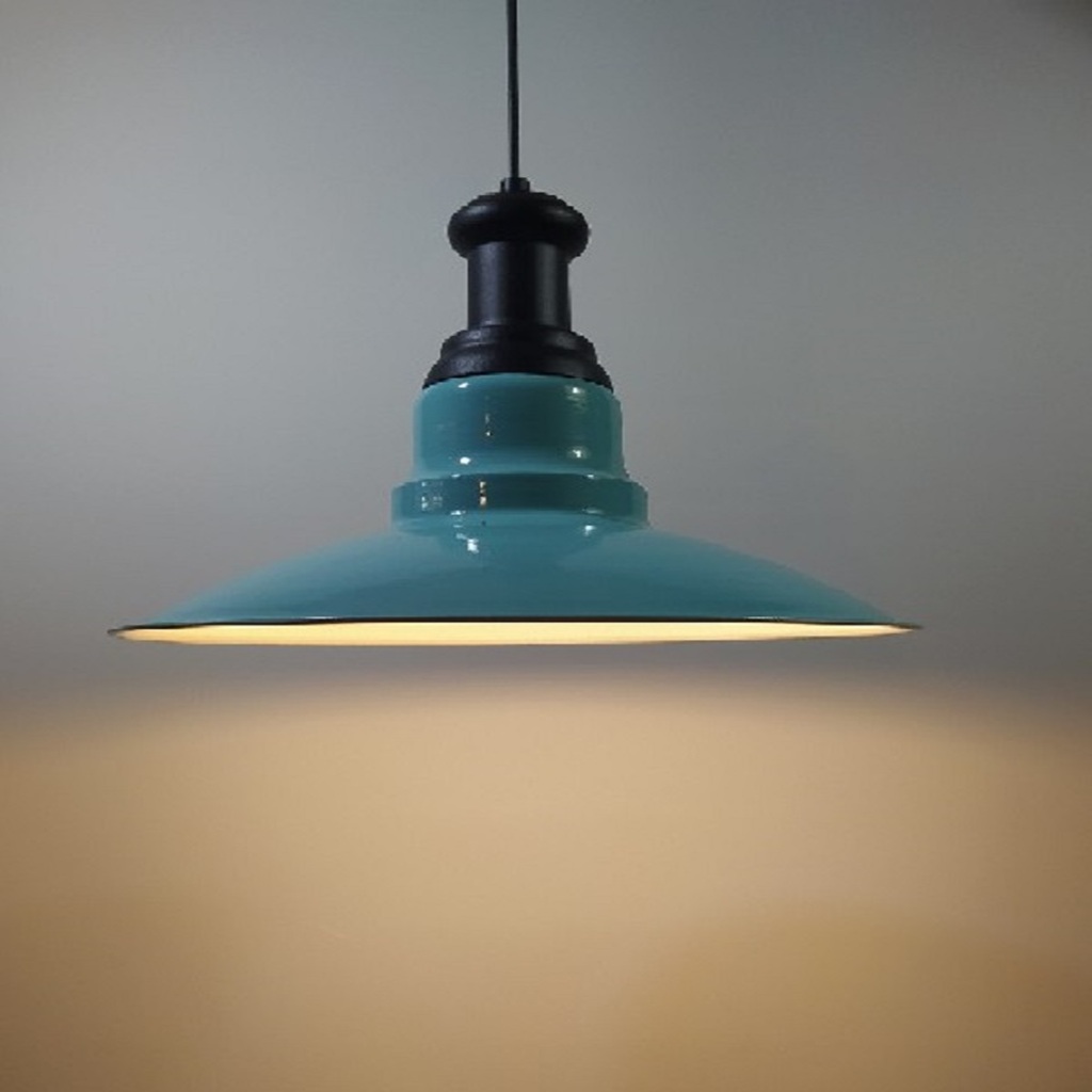 MYLİGHTS TURKUAZ METAL SARKIT AVİZE VİNTAGE SARKIT