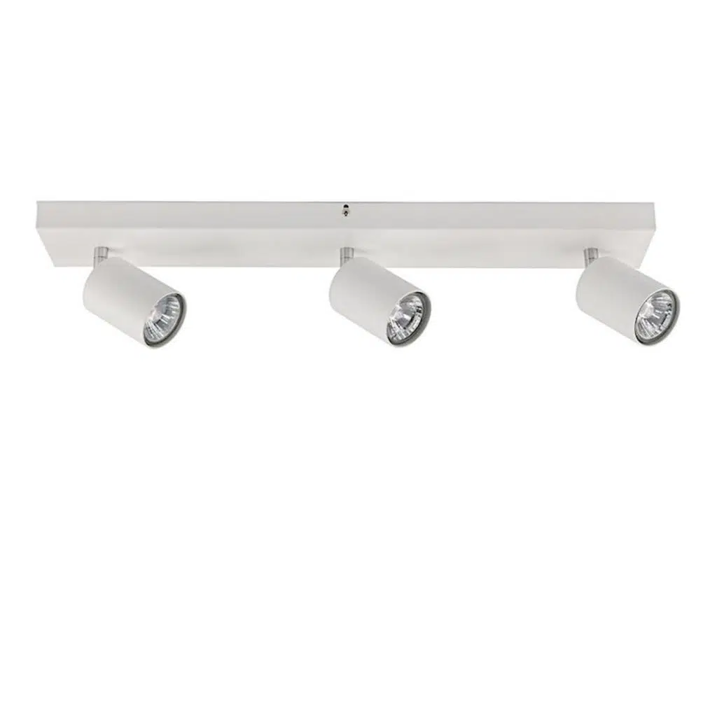 mylights üçlü 60 cm sıralı gün ışığı ampullü led avize hareketli başlık 