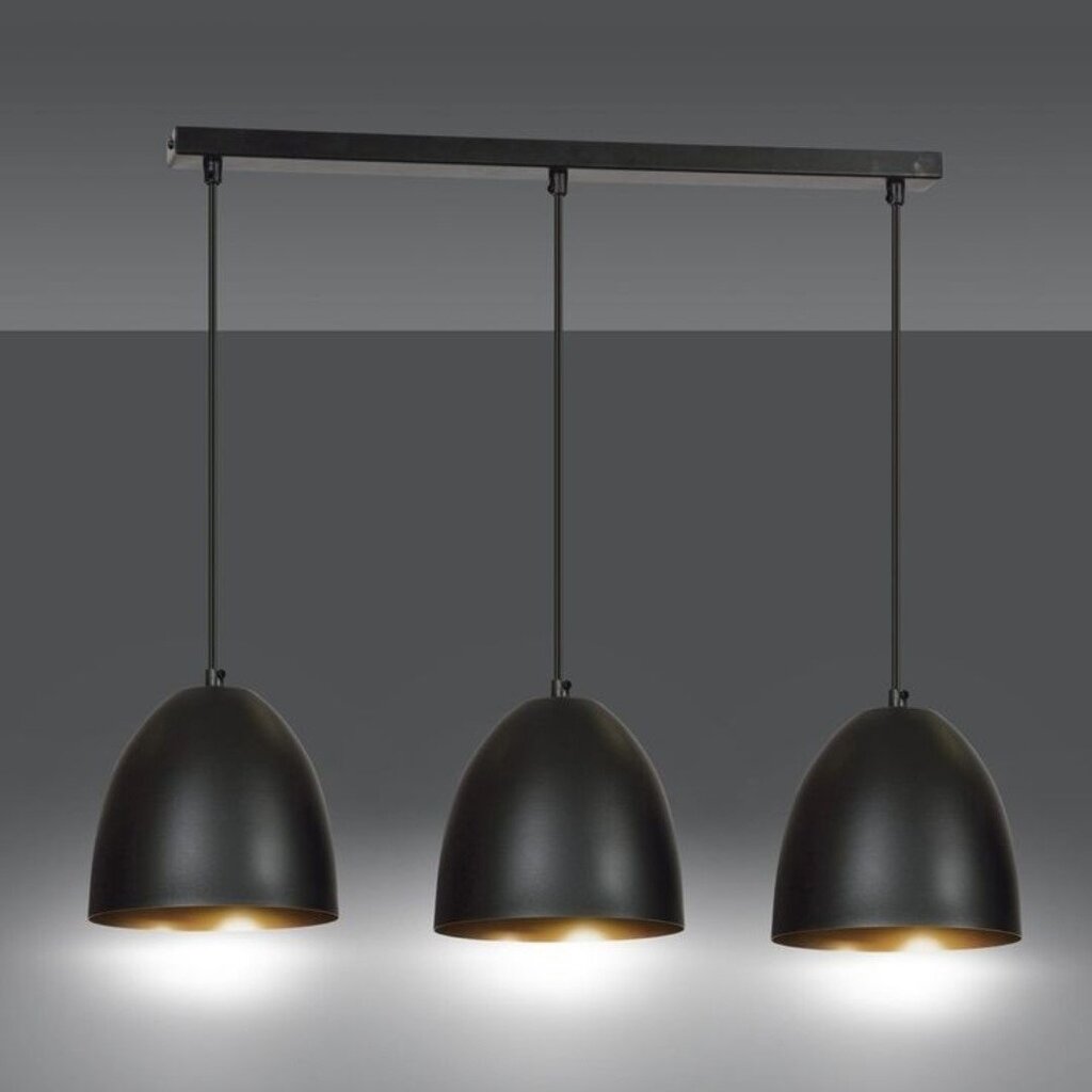 mylights üçlü masa üstü retro metal sarkıt avize 60 cm kasa 