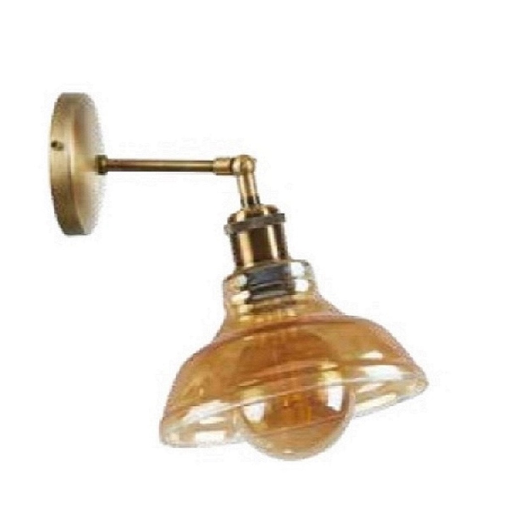 MYLİGHTS VİNATGE RUSTİK RETRO BAL CAMLI HAREKETLİ APLİK