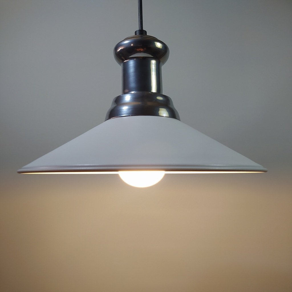 MYLİGHTS VİNTAGE METAL SAKIR VİZE 30 CM BEYAZ BAŞLIK