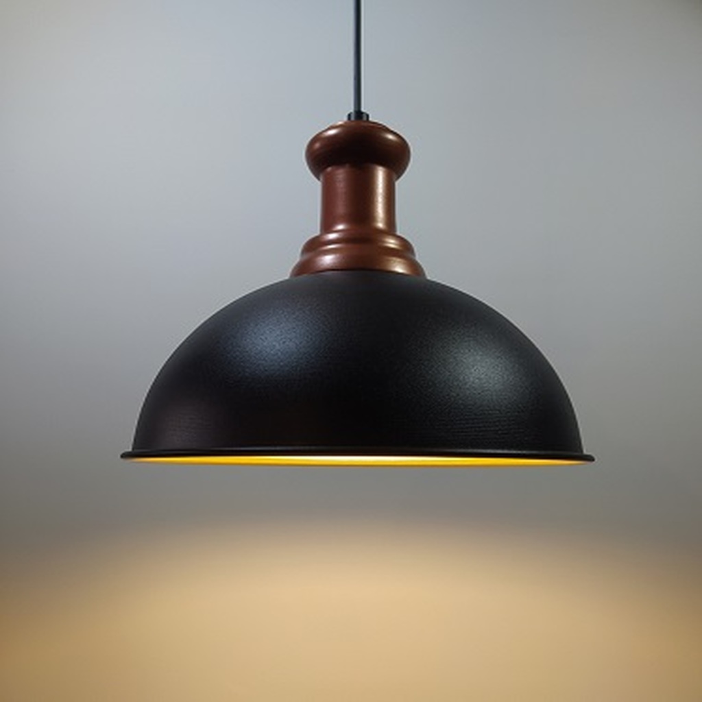 MYLİGHTS VİNTAGE RETRO RUSTİK 30 CM METAL SAKIT BAKIR SÜSLÜ