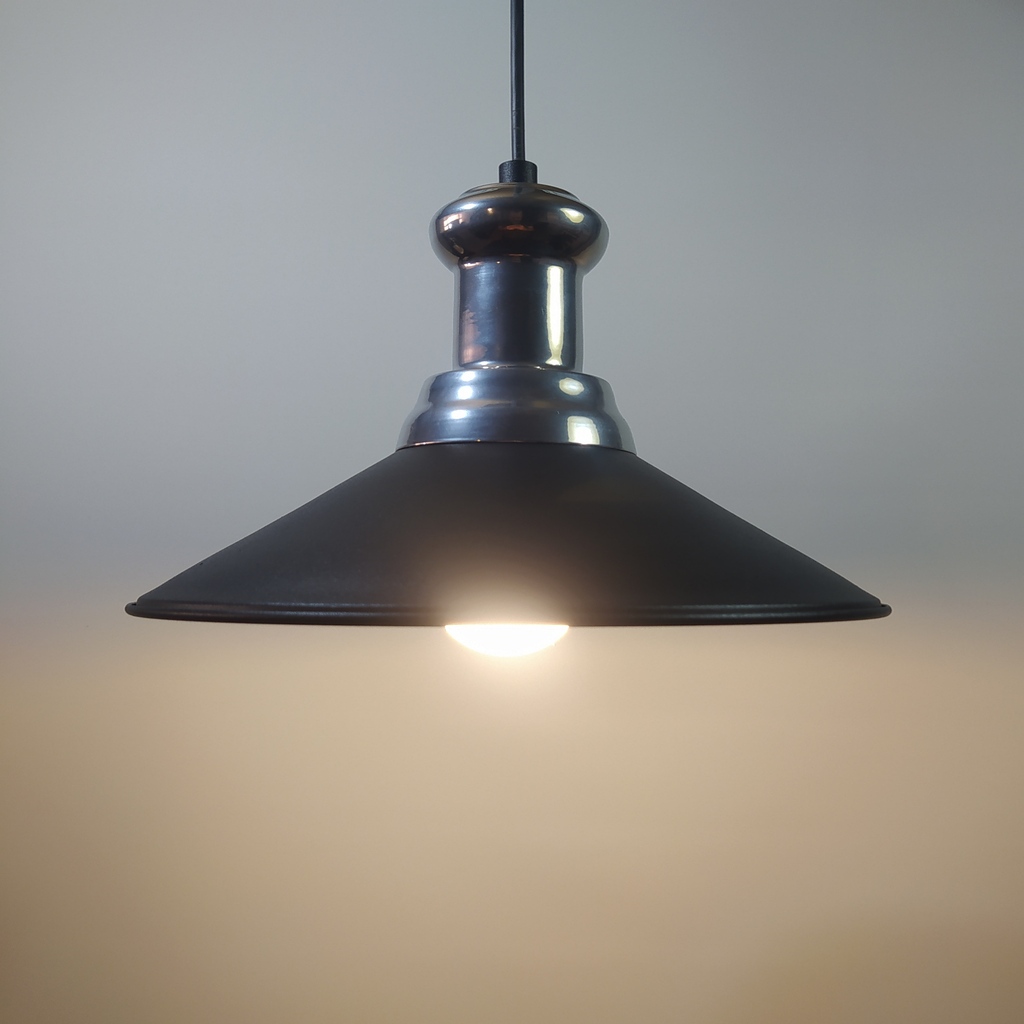 MYLİGHTS VİNTAGE RETRO RUSTİK SİYAH METAL SAKIRKIT AVİZE 30 CM