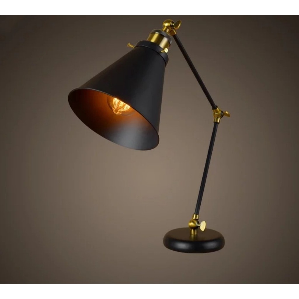 Mylights Vintage Rustik Retro Akrobatik Masa Lambası Okuma Lamb