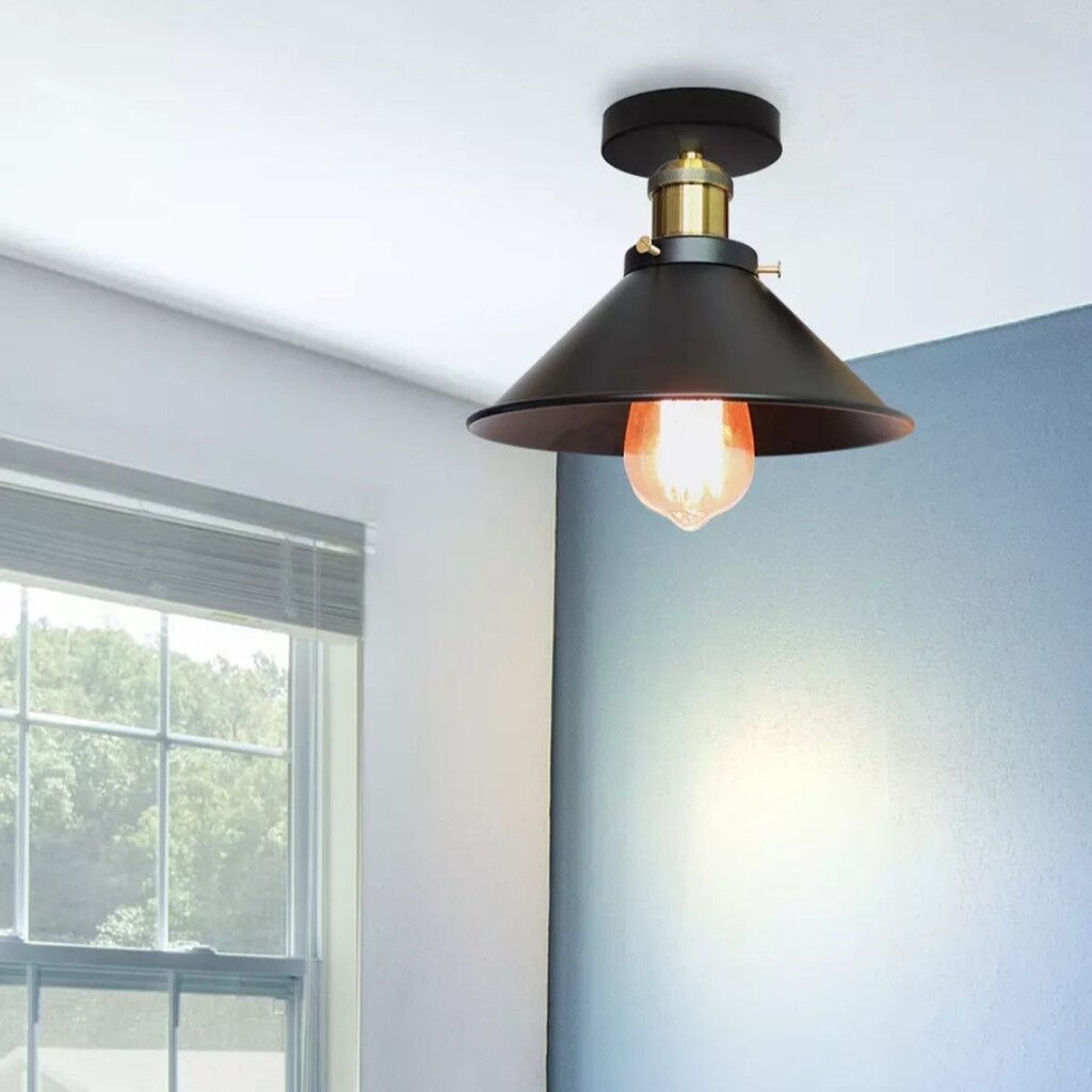 MYLİGHTS VİNTAGE RUSTİK RETRO PLOFONYER V TAVAN AVİZE