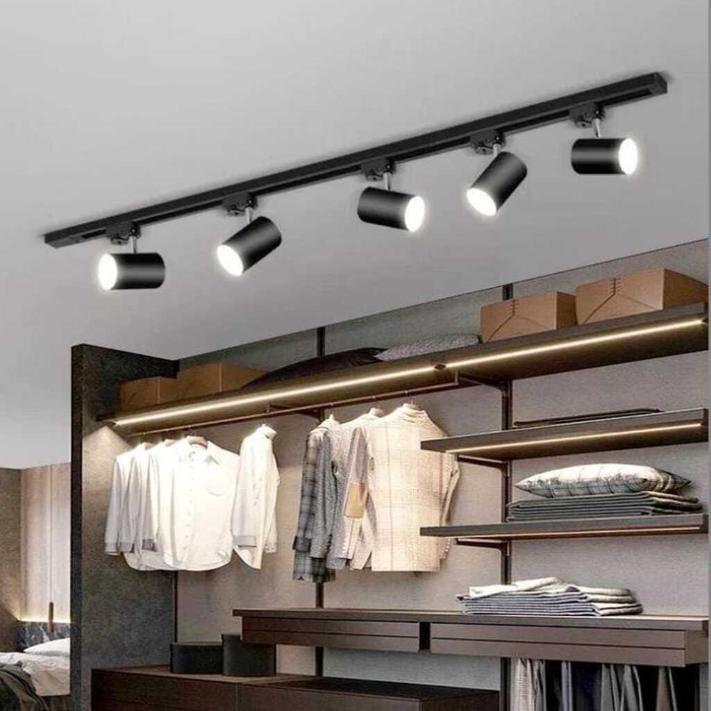 mylights ray spot beşli led spot ampullü gün ışığı ampullü ray spot avize